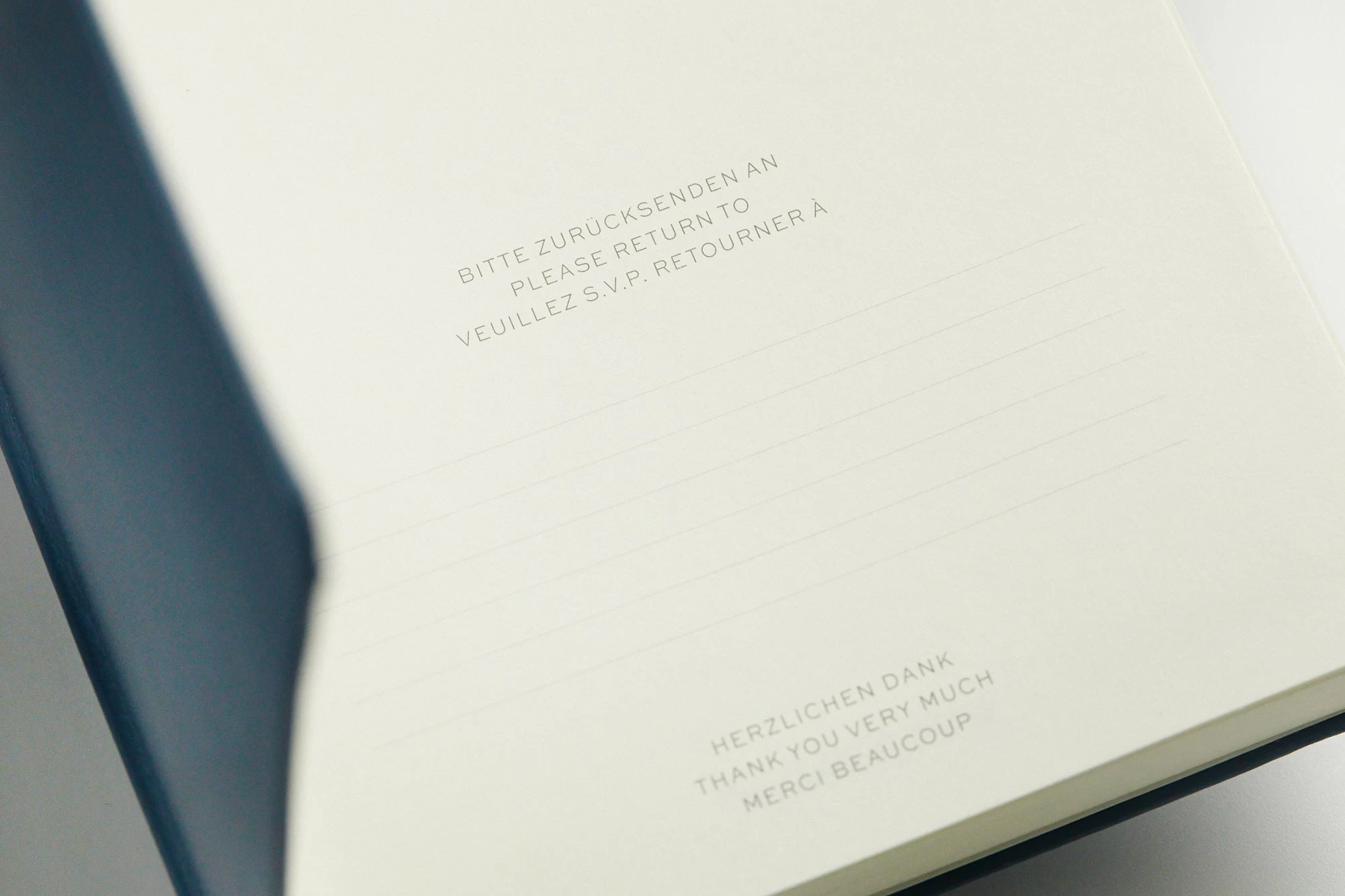 Leuchtturm1917 Medium A5 Notebook - Stone Blue, Dot Grid 6 Leuchtturm1917 Medium A5 Notebook - Stone Blue, Dot Grid - Image 4