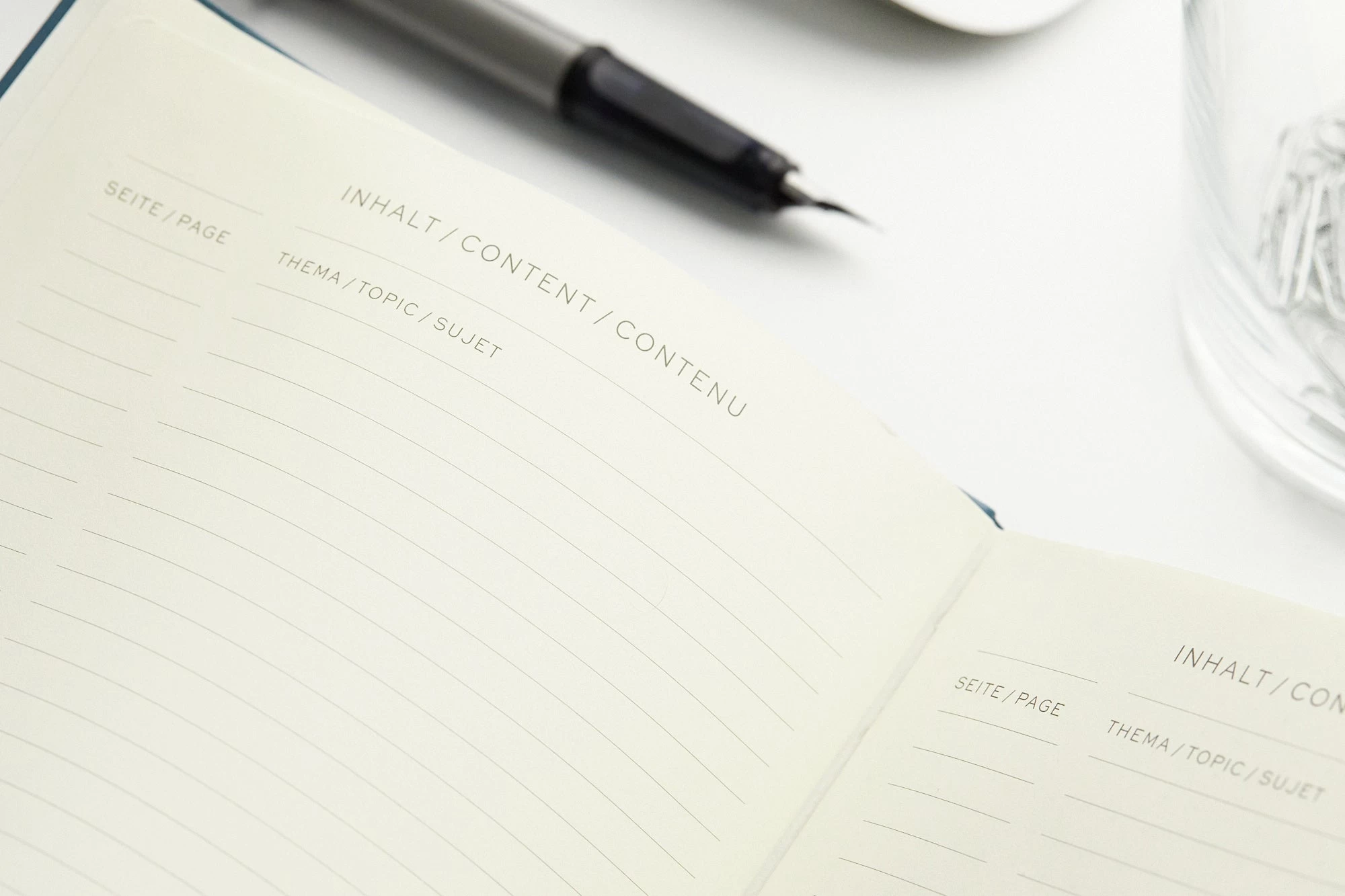 Leuchtturm1917 Medium A5 Notebook - Stone Blue, Dot Grid 7 Leuchtturm1917 Medium A5 Notebook - Stone Blue, Dot Grid - Image 5