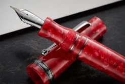 Maiora Aventus Fountain Pen - Amore Red/Ruthenium -Office Tools Maiora Aventus AmoreRed 4