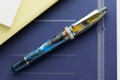 Maiora Ogiva Fountain Pen - Blue -Office Tools Maiora Ogiva GoldenAge Blue 1