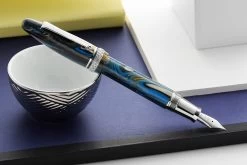 Maiora Ogiva Fountain Pen - Blue -Office Tools Maiora Ogiva GoldenAge Blue 2