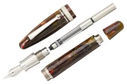 Maiora Ogiva Fountain Pen - Brown -Office Tools Maiora Ogiva GoldenAge Brown OW 3