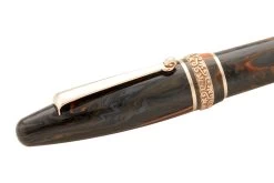 Maiora Ogiva Fountain Pen - Orange/Brown -Office Tools Maiora Ogiva GoldenAge BrownOrange RoseGold OW 5