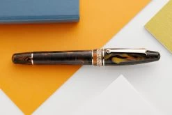 Maiora Ogiva Fountain Pen - Orange/Brown -Office Tools Maiora Ogiva GoldenAge OrangeBrown 1