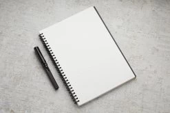 Maruman Mnemosyne N194 B5 Notebook - Lined -Office Tools Maruman Mnemosyne N194 B5Notebook Lined Detail Inside 1