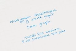 Maruman Mnemosyne N180 A4 Imagination Notepad - Graph -Office Tools Maruman Mnemosyne WritingSample Graph 5mm 80g White 1