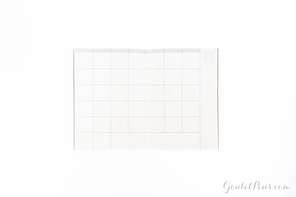 Traveler's Notebook Passport Refill 006 - Monthly Planner 4 Traveler's Notebook Passport Refill 006 - Monthly Planner - Image 2