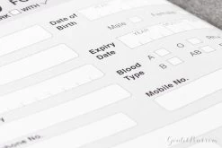 Traveler's Notebook Passport Refill 007 - Weekly Planner -Office Tools Midori Passport Refill 007 6