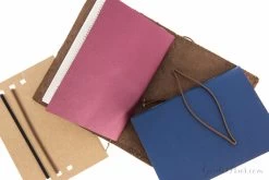 Traveler's Notebook Accessory 011 - Connecting Rubber Bands (Passport) -Office Tools Midori Passport RubberBands 3