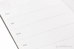 Traveler's Notebook Regular Refill 019 - Weekly Planner + Grid -Office Tools Midori Regular Refill 019 6