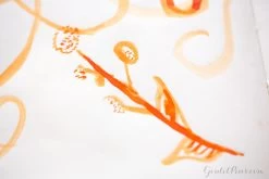 Pelikan Edelstein Mandarin - Ink Sample -Office Tools MondayMatchup Pelikan Edelstein Mandarin 6