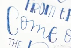 Platinum Blue-Black - Ink Sample 15 Platinum Blue-Black - Ink Sample -Office Tools MondayMatchup PlatinumBlueBlack MonteverdeLimonada 5