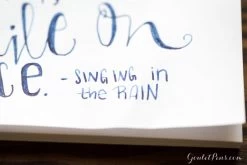 Platinum Blue-Black - Ink Sample 14 Platinum Blue-Black - Ink Sample -Office Tools MondayMatchup PlatinumBlueBlack MonteverdeLimonada 8