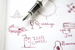 Diamine Burgundy Royale - 40ml Bottled Ink -Office Tools MondayMatchup TWSBIVac700 DiamineBurgundyRoyale 3