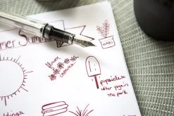 Diamine Burgundy Royale - 40ml Bottled Ink -Office Tools MondayMatchup TWSBIVac700 DiamineBurgundyRoyale 4