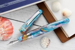 Montegrappa Elmo 01 Fountain Pen - Barrier Reef (Limited Edition) -Office Tools Montegrappa Elmo 01 BarrierReef LE 3