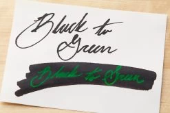 Monteverde Color Changing Black To Green - 2ml Ink Sample -Office Tools Monteverde ColorChangingInk BlackToGreen InkReview 1 91fb51bd e6bb 47a5 88eb e6130e9d1f90