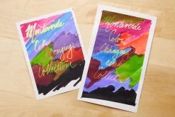 Monteverde Color Changing Fuchsia To Yellow - 30ml Bottled Ink -Office Tools Monteverde ColorChangingInk GroupDetail InkReview 1 eea5ccb9 170d 4f45 96e6 282f80415eab