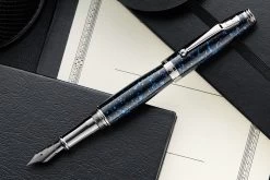 Monteverde Invincia Vega Fountain Pen - Starlight Blue -Office Tools Monteverde Invincia Vega Starlight Blue 2