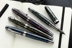 Monteverde Invincia Vega Fountain Pen - Starlight Yellow -Office Tools Monteverde Invincia Vega Starlight Blue Green Purple Yellow group 2 d8688f3b 6bd5 4c9a bd1b 7ceebe4a9a72
