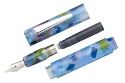 Monteverde MVP Fountain Pen - Blue Squares -Office Tools Monteverde MVP BlueSquares OW 3