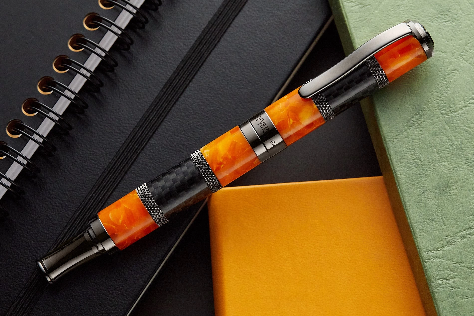 Monteverde Regatta Sport Fountain Pen - Orange 9 Monteverde Regatta Sport Fountain Pen - Orange - Image 7