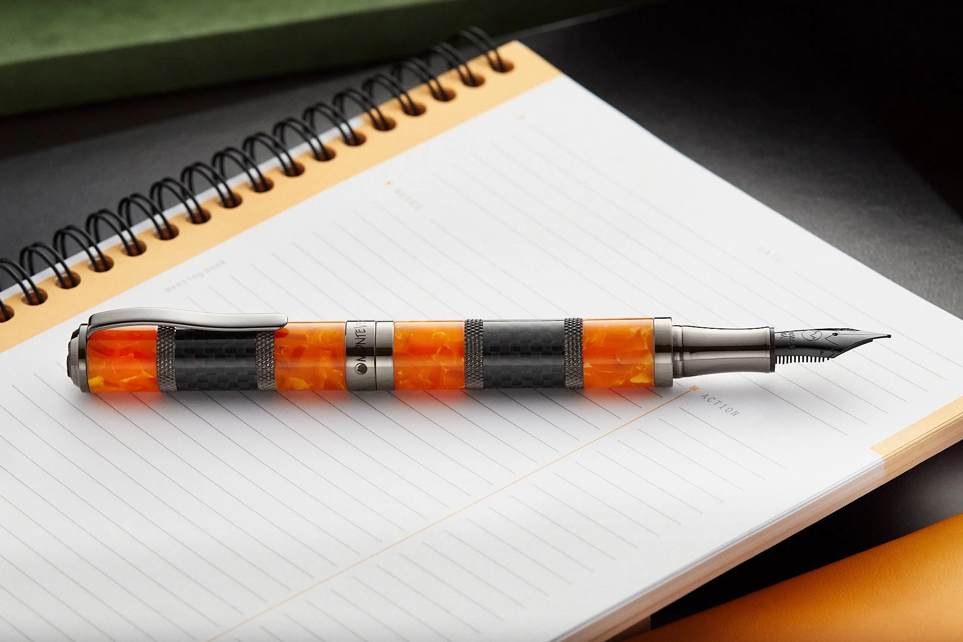 Monteverde Regatta Sport Fountain Pen - Orange 14 Monteverde Regatta Sport Fountain Pen - Orange - Image 12