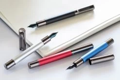 Monteverde Ritma Fountain Pen - Black -Office Tools Monteverde Ritma Silver Black Red Blue 2