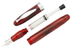 Noodler's Ahab Flex Fountain Pen - Cardinal Darkness 14 Noodler's Ahab Flex Fountain Pen - Cardinal Darkness -Office Tools Noodlers Ahab CardinalDarkness OW 3