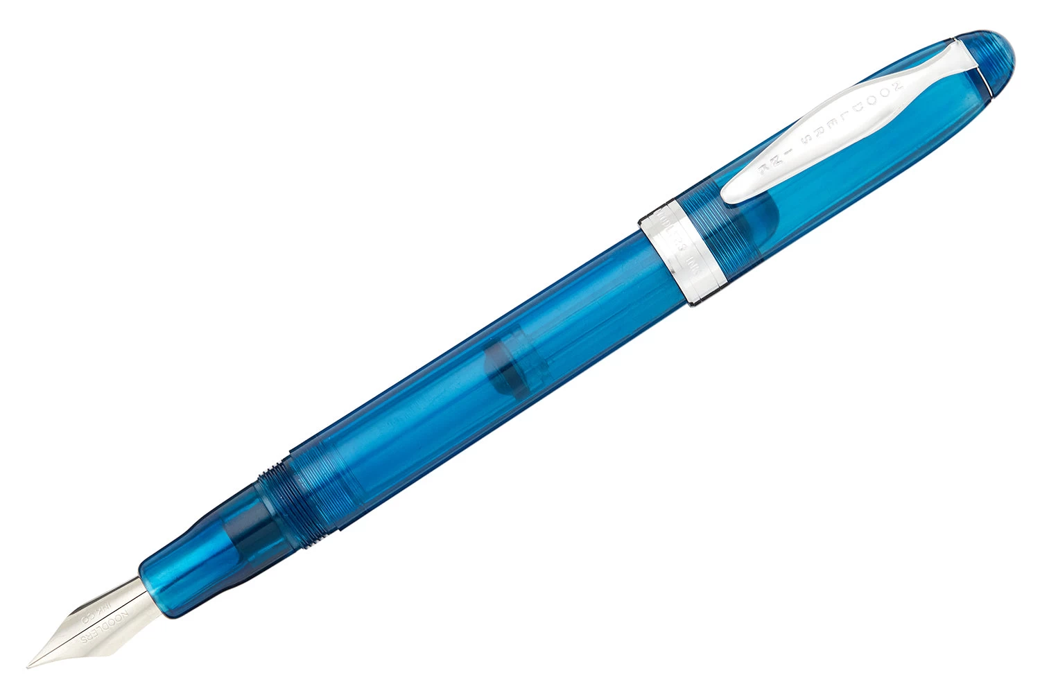Noodler's Ahab Flex Fountain Pen - Hudson Bay Fathom's Blue 3 Noodler's Ahab Flex Fountain Pen - Hudson Bay Fathom's Blue