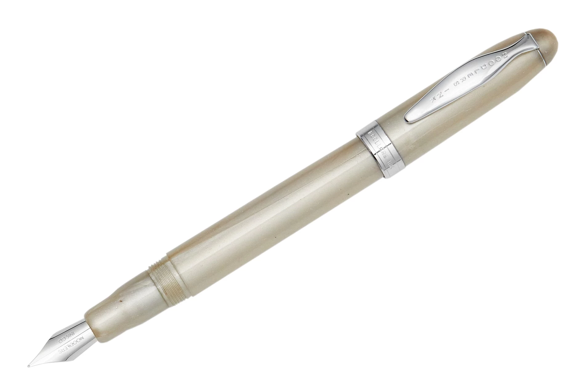 Noodler's Ahab Flex Fountain Pen - Ahab's Pearl 3 Noodler's Ahab Flex Fountain Pen - Ahab's Pearl