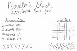 Noodler's Black - 2ml Ink Sample -Office Tools Noodlers Black 1