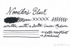 Noodler's Black - 2ml Ink Sample -Office Tools Noodlers Black 2