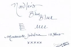 Noodler's Blue Black - Ink Sample -Office Tools Noodlers BlueBlack 1