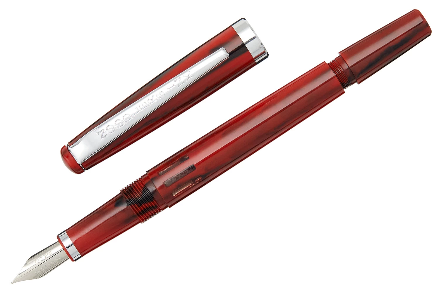 Noodler's Nib Creaper Flex Fountain Pen - Cardinal Darkness 5 Noodler's Nib Creaper Flex Fountain Pen - Cardinal Darkness - Image 3