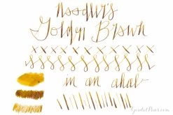 Noodler's Golden Brown - Ink Sample -Office Tools Noodlers GoldenBrown