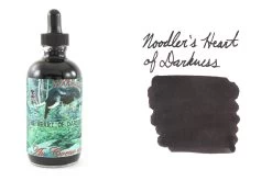 Noodler's Heart Of Darkness - 4.5oz Bottled Ink With Free Charlie Pen