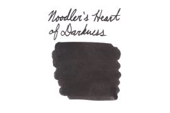 Noodler's Heart Of Darkness - Ink Sample