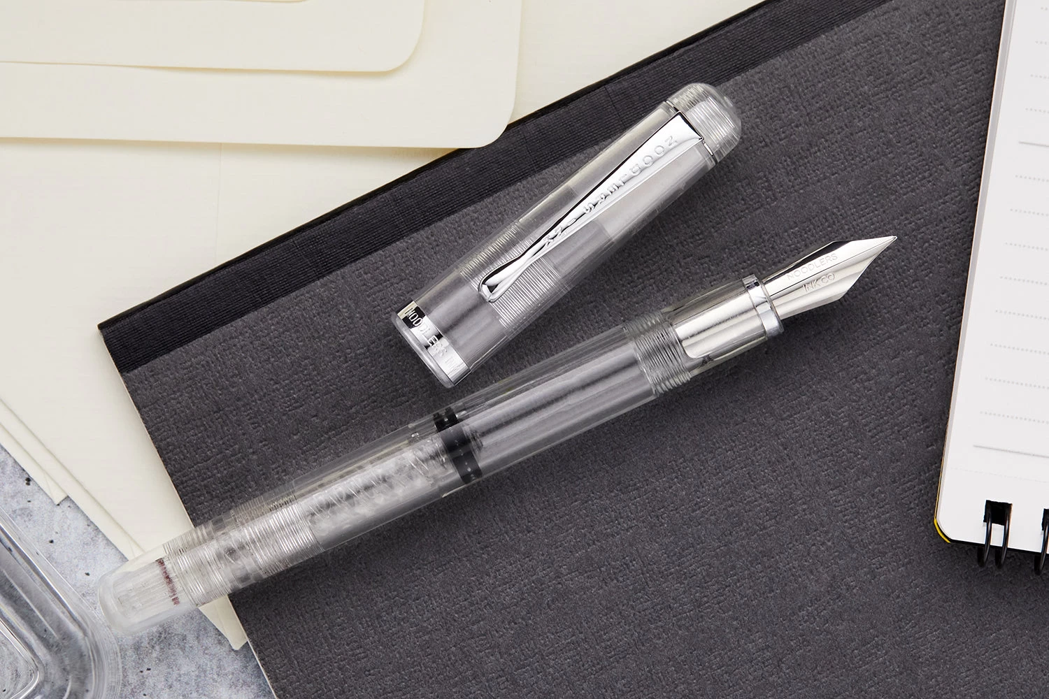 Noodler's Konrad Flex Fountain Pen - Clear 10 Noodler's Konrad Flex Fountain Pen - Clear - Image 8