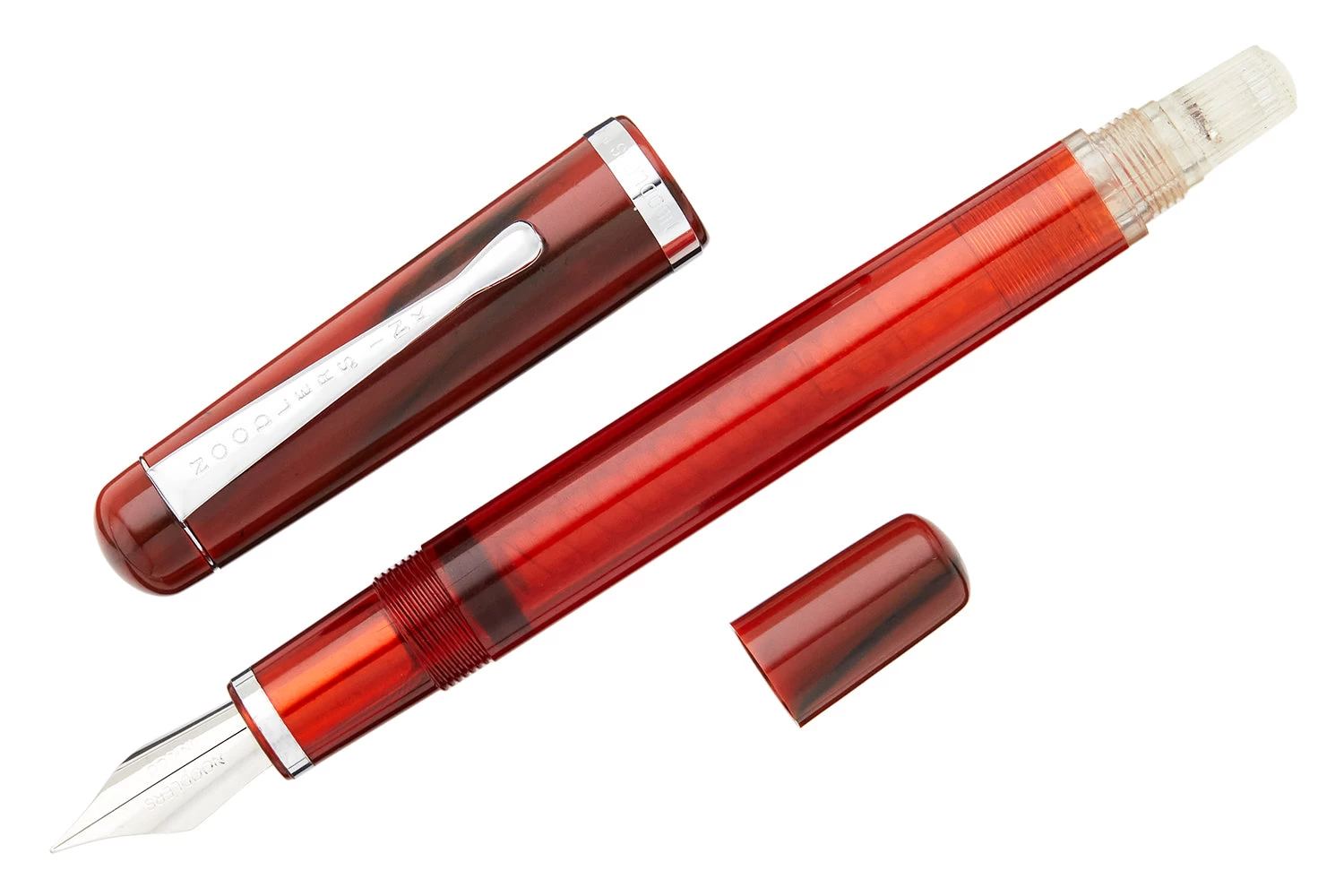 Noodler's Konrad Flex Fountain Pen - Cardinal Darkness 5 Noodler's Konrad Flex Fountain Pen - Cardinal Darkness - Image 3