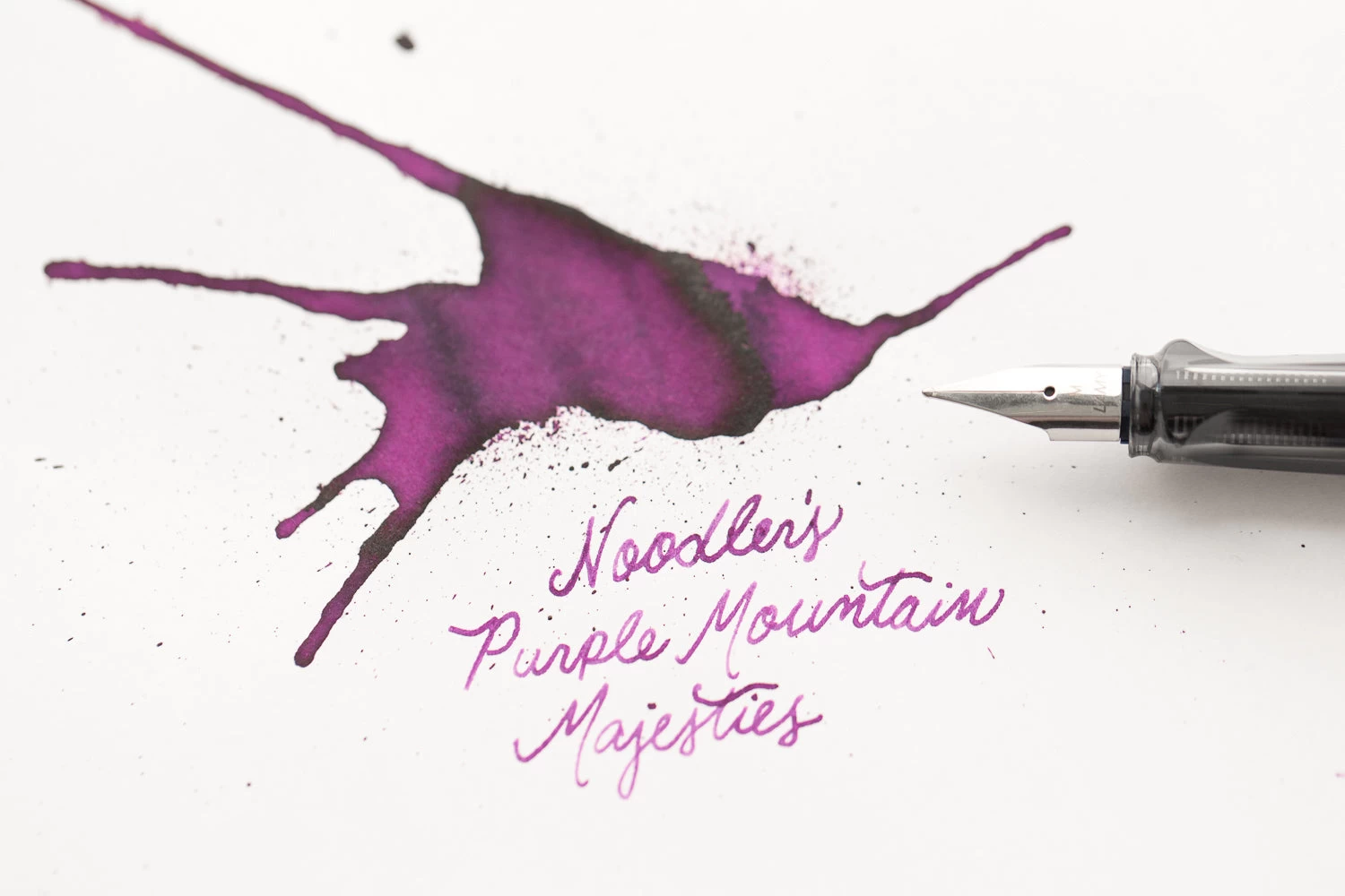Noodler's Purple Mountain Majesties - 3oz Bottled Ink 4 Noodler's Purple Mountain Majesties - 3oz Bottled Ink - Image 2