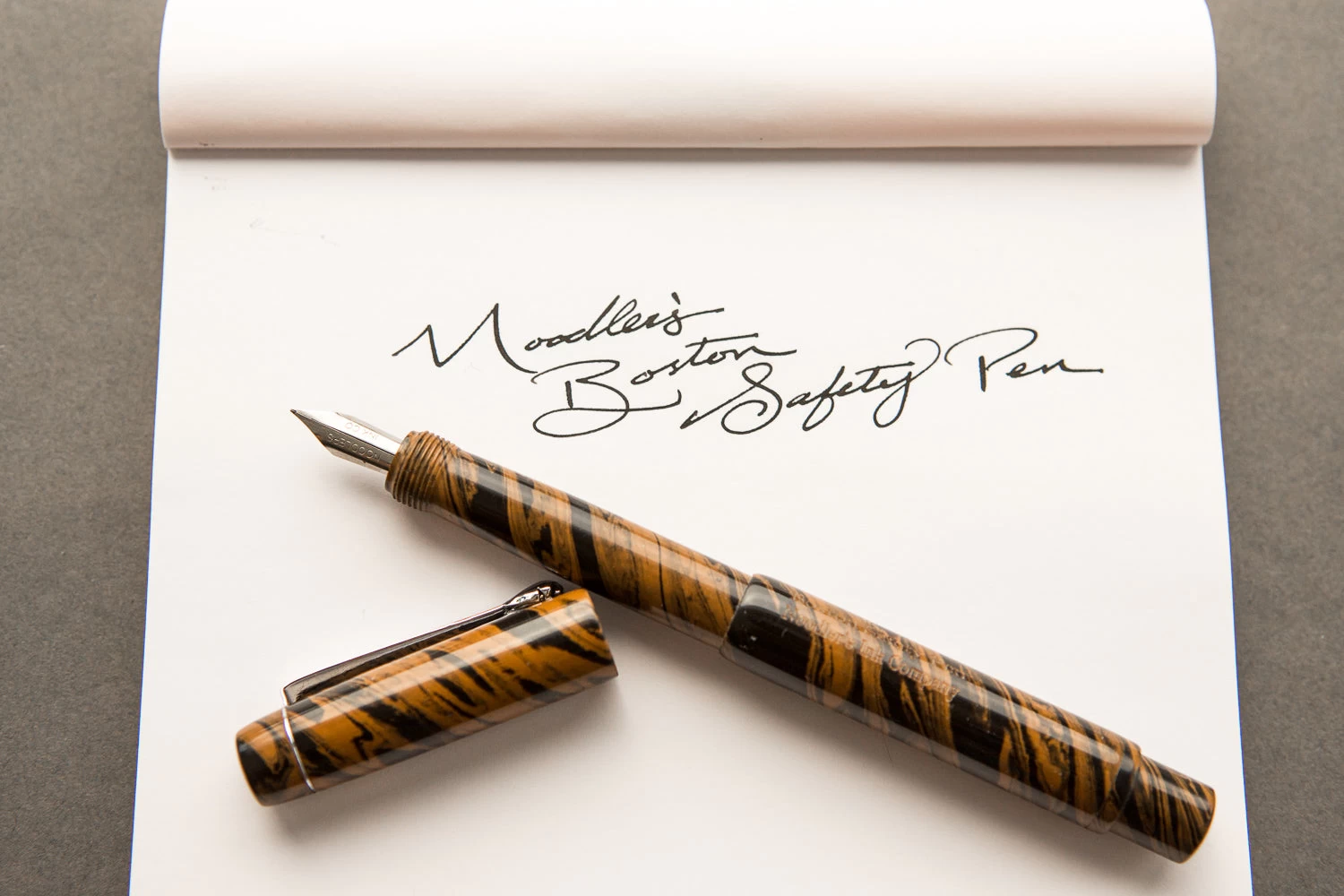 Noodler's Boston Safety Pen - Chestnut 9 Noodler's Boston Safety Pen - Chestnut - Image 7
