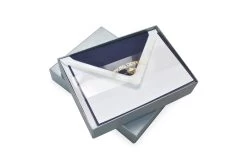 Original Crown Mill Bicolor Note Card Correspondence Set - Cream/Green 11 Original Crown Mill Bicolor Note Card Correspondence Set - Cream/Green -Office Tools OCMBiColorNavyNoteW 5f5020a0 e730 46b6 91a4 e99cc8edc6c2