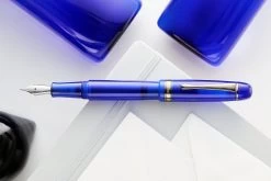 Opus 88 Jazz Fountain Pen - Transparent Blue -Office Tools Opus 88 Jazz TransparentBlue 2