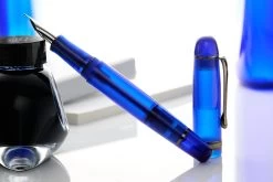 Opus 88 Jazz Fountain Pen - Transparent Blue -Office Tools Opus 88 Jazz TransparentBlue 4