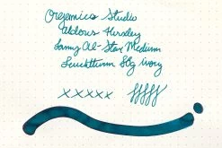 Organics Studio Aldous Huxley Old World Blue - 55ml Bottled Ink -Office Tools OrganicsStudio AldousHuxley InkReview Leuchtturm1917 80g 1
