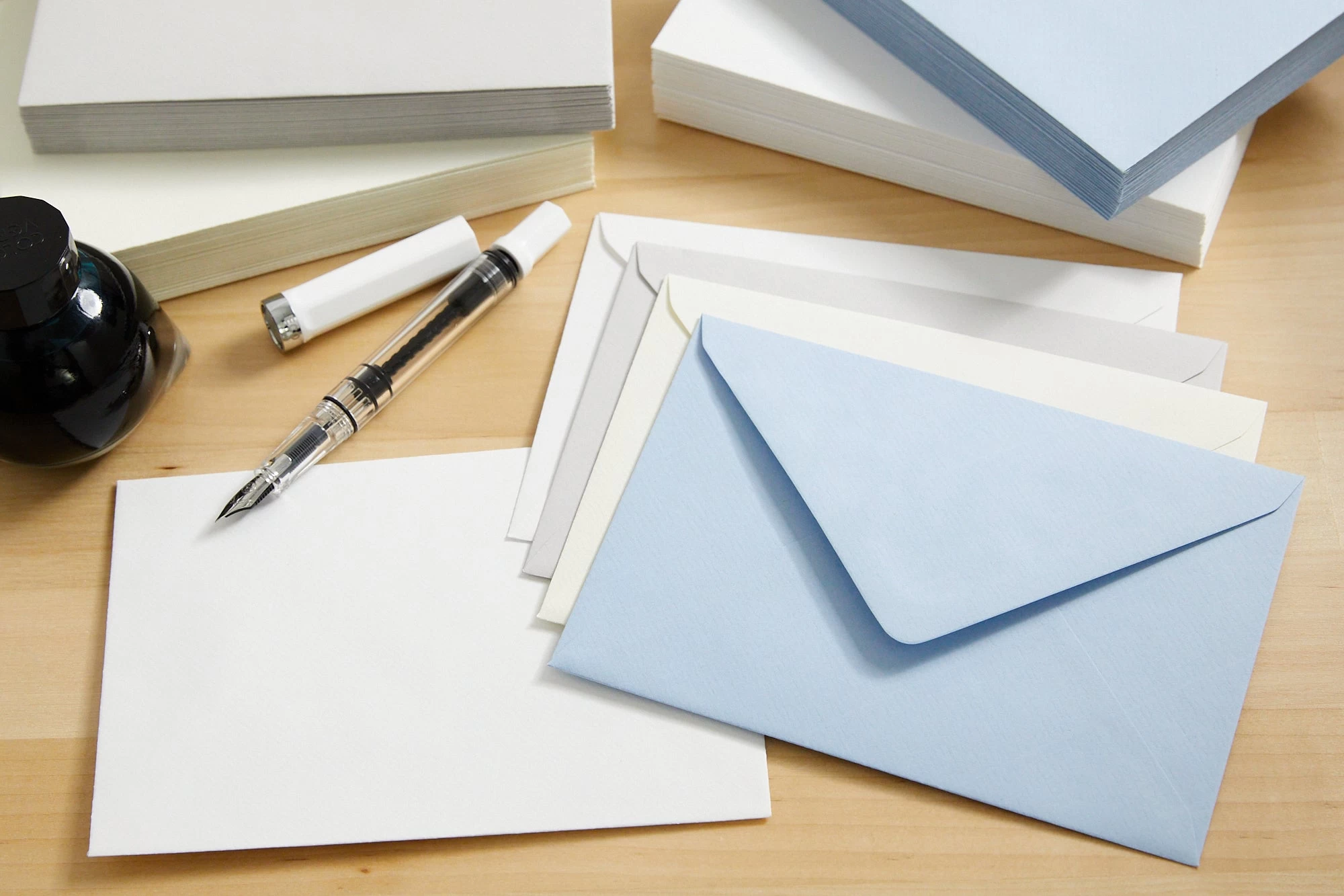 Original Crown Mill Classic Laid Small Envelopes - Grey 9 Original Crown Mill Classic Laid Small Envelopes - Grey - Image 7