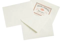 Original Crown Mill Classic Laid Small Envelopes - Cream 12 Original Crown Mill Classic Laid Small Envelopes - Cream -Office Tools OriginalCrownMill ClassicLaidSmallEnvelopes Cream OW 1