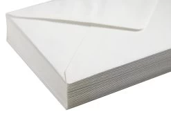 Original Crown Mill Classic Laid Small Envelopes - White -Office Tools OriginalCrownMill ClassicLaidSmallEnvelopes White OW 3