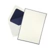 Original Crown Mill Bicolor A5 Correspondence Set - Cream/Navy 2 Original Crown Mill Bicolor A5 Correspondence Set - Cream/Navy -Office Tools OriginalCrownMill CorrespondenceSet CreamNavy 1